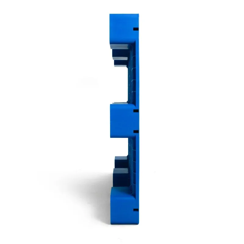 High-quality solid single-sided heavy-duty 9-foot flat HDPE plastic tray, durable, stackable,nested, and accessible on all sides