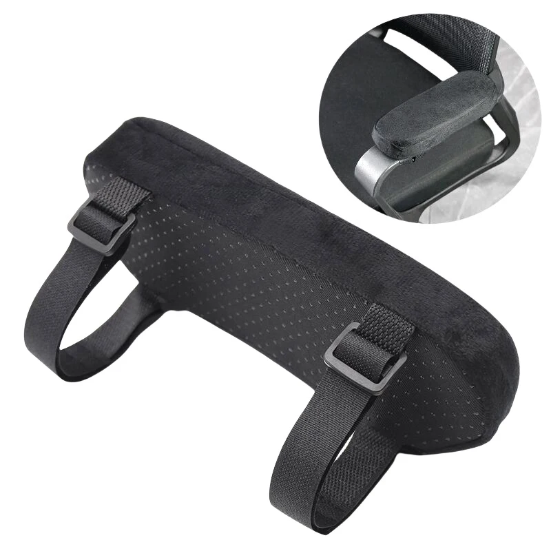 Cuscino per bracciolo per sedia da ufficio in Memory Foam imbottitura per braccioli in cotone PP cuscino per cuscino morbido per sedia da ufficio a casa comodo cuscino per gomito