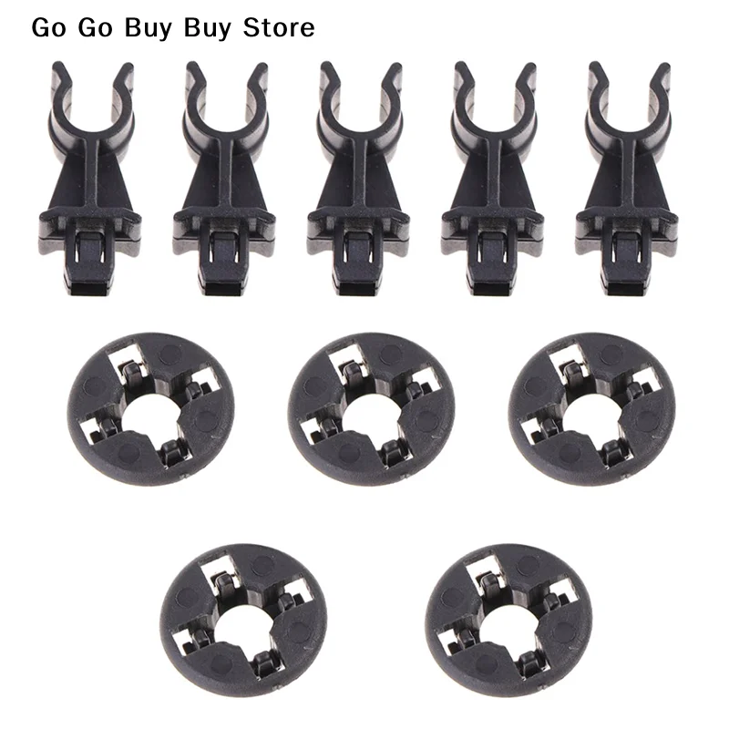 【S】2/10pcs Auto Fastener Clip Mixed Car Body Push Retainer Pin Rivet Bumper Door Trim Panel Fastener Kit Car Clips Box