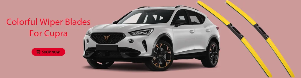 LNJING Farbige Scheibenwischerblätter für Cupra Ateca 2018-heute – Detail 2