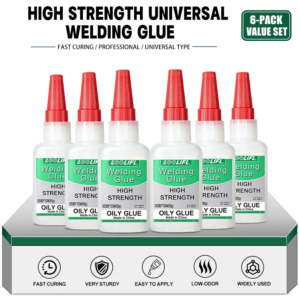 Oil-Based Glue-502 Quick-Drying Adhesive: Three-Second Instant-Dry Glue, Office-Specific Adhesive Designed for Strong Bonding, with Longer-Lasting Adhesion and Faster Curing Deep Penetration Without Whitening, Transpar