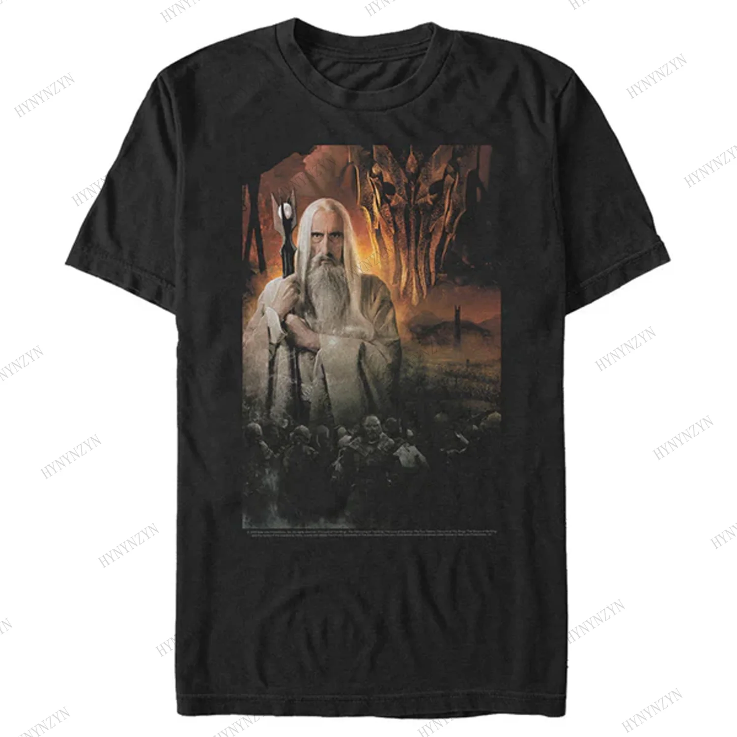 Popular Day-wear Tee Oversized Slim Fit Loose Tops 2024 New Arrial The Lord Rings Unisex Classic Style Streetwear Cool T-shirt