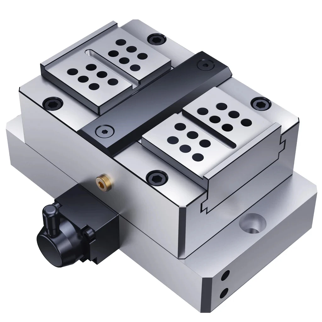 

Numerical control Xindian 5-axis riser, height H125Y hydraulic self-centering vice quick point plate machine manual chuck