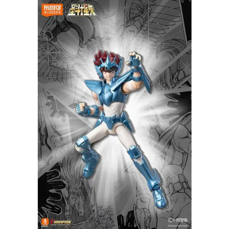 

BLOKEES Original Saint Seiya Second Bullet Pegasus Sagittarius Knights of Zodiac Gift Action Figure ToysAnimeLeisure In Stock