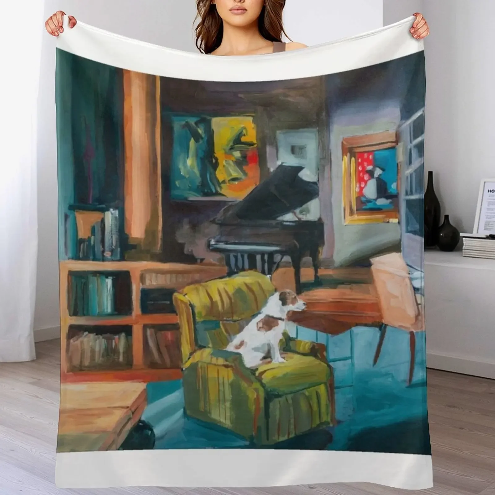 

Frasier's Apartment Throw Blanket Bed Fashionable Quilt blankets ands Blankets For Baby Blankets