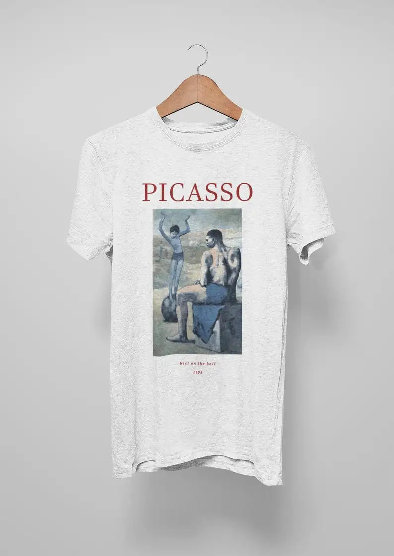 Girl on The Ball T shirt Picasso - Premium Quality - 1903