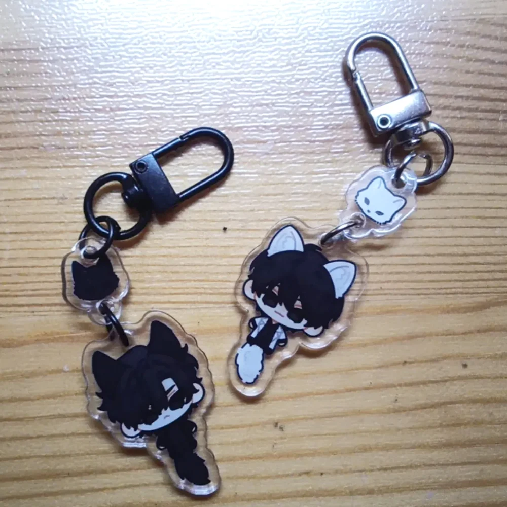 Anime Omniscient Reader's Viewpoint Kim Dokja Yoo Jonghyuk Cosplay Keychains Acrylic Key Chain Bag Pendant Keyring Jewelry Gift