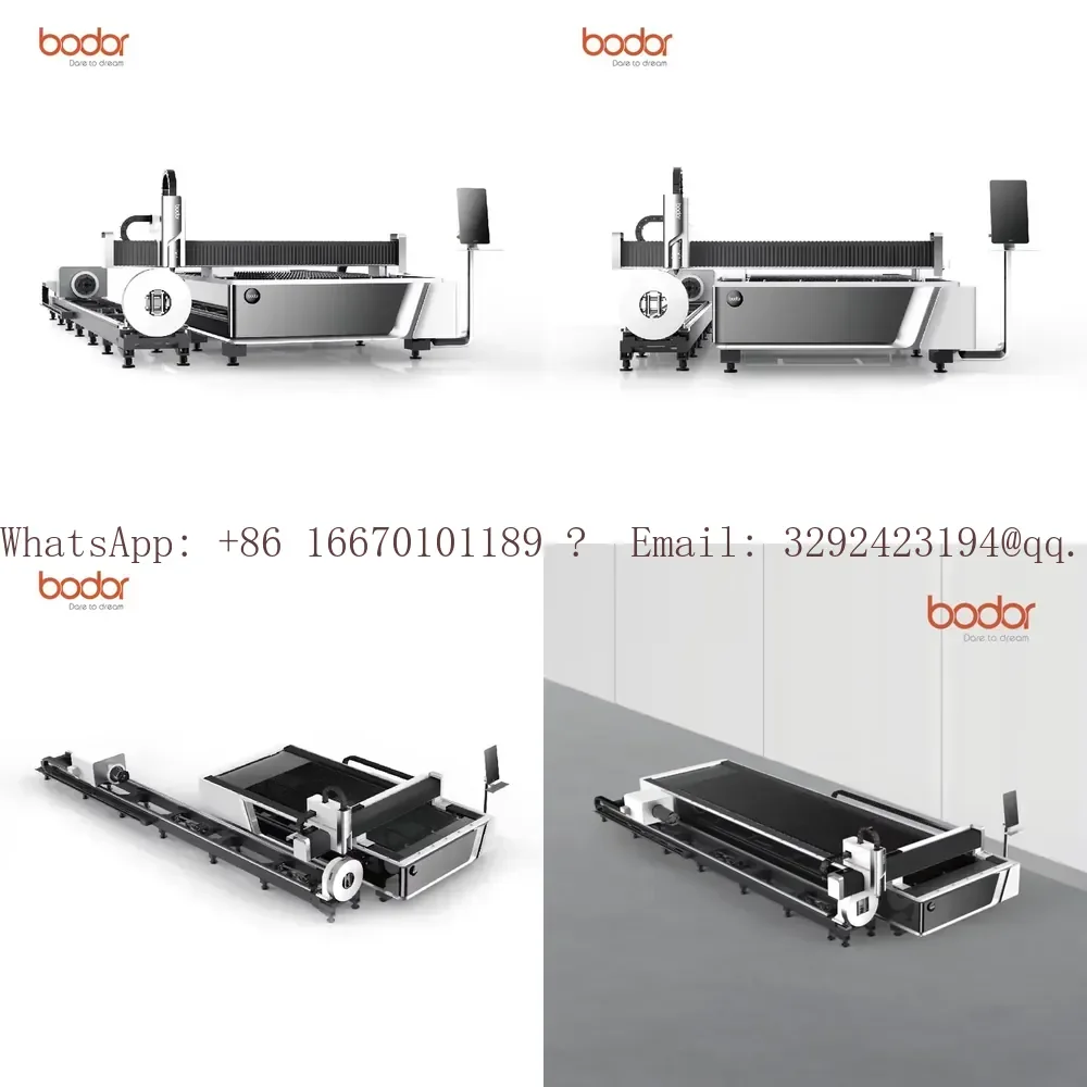 Bodor Economical A-T Series Sheet&Tube Cutter Machine Durable Fiber Cutting Machine for Metal Budget Friendly