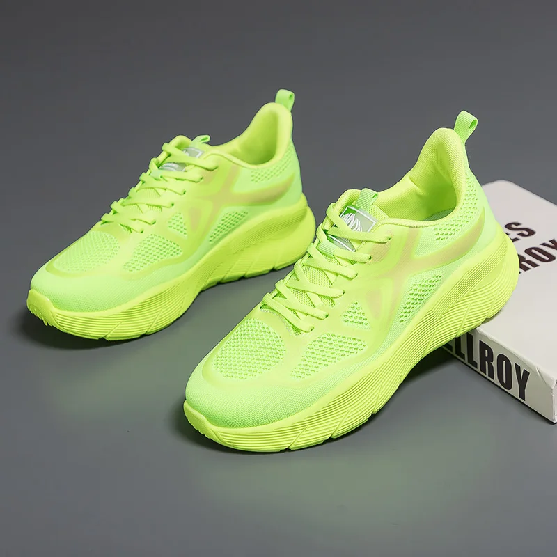 

Men's Spring/Autumn New Running Sneakers, Outdoor Breathable Soft Non-slip Hiking Fitness Sports Casual Shoes