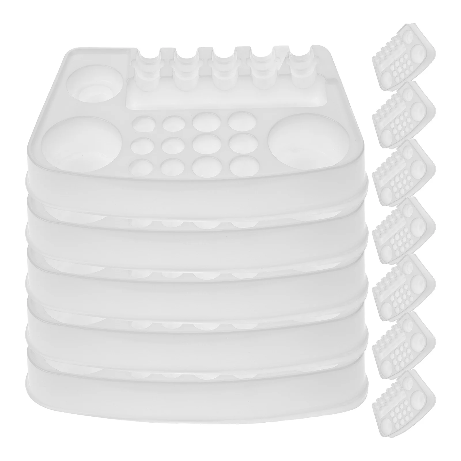 12 قطعة لوحات الحبر الصباغ الصغيرة ملحقات الوشم للوشم على المدى الطويل تحتاج لوحة الحبر لوحة ألوان الوشم #6