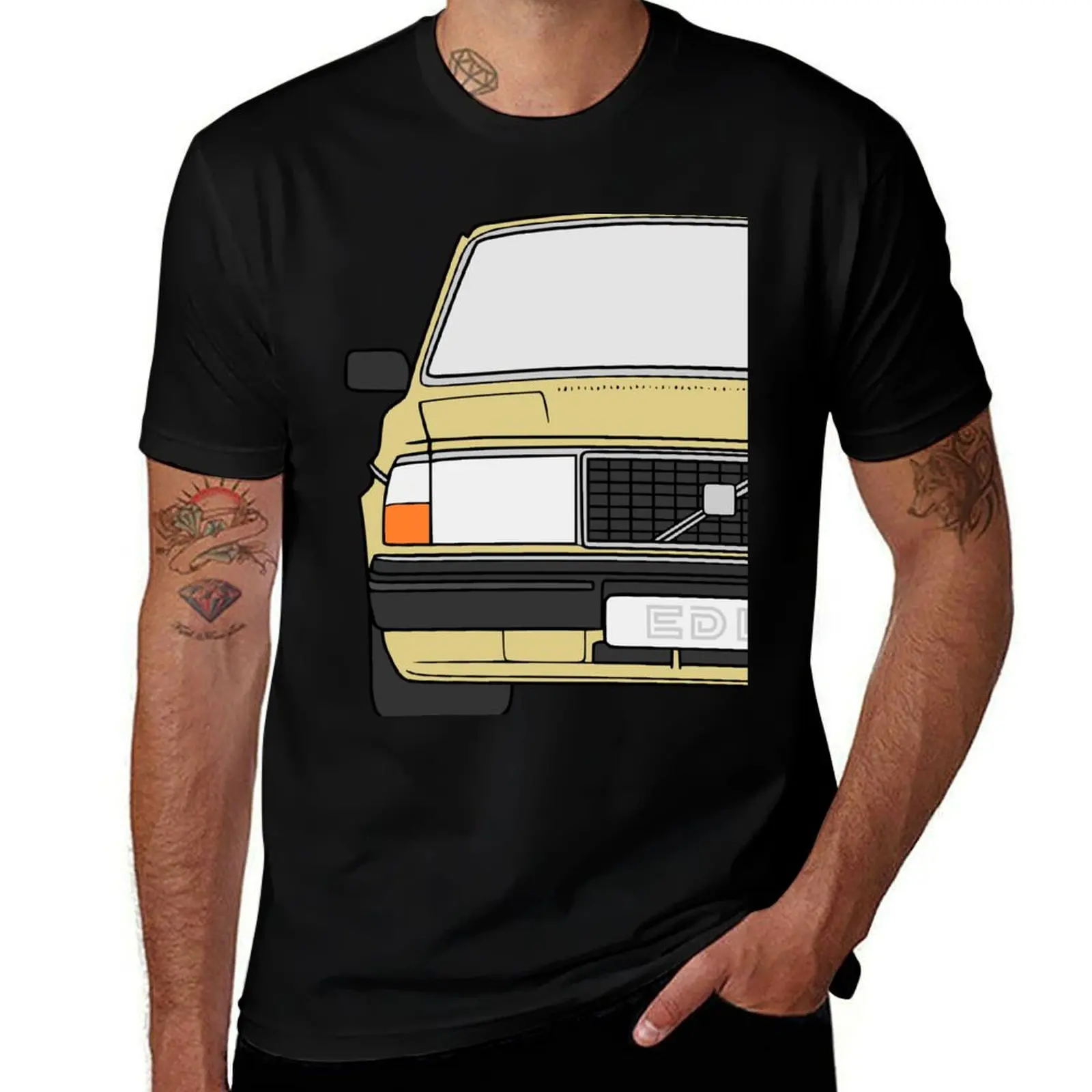 Volvo 240 Turbo beige color T-Shirt cheap stuff new gifts and t-shirts boys whites t shirt men 100℅ cotton