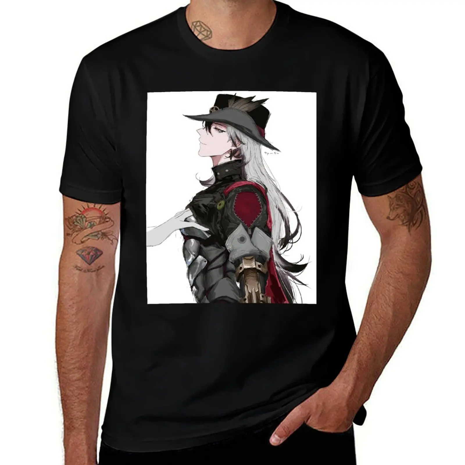 

boothill hand T-Shirt summer top customizeds blue lock cute tops shirts graphic tee men