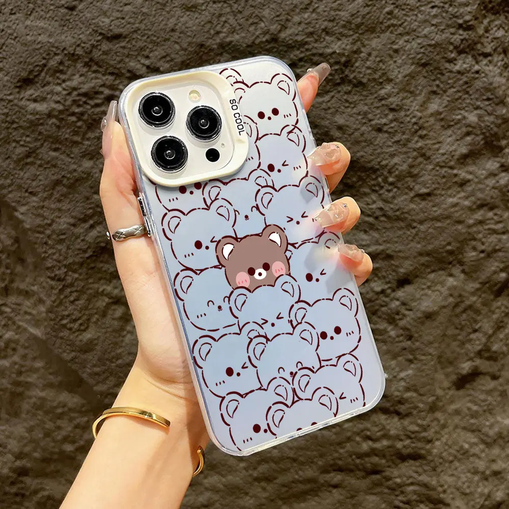 For Infinix Hot 30 4G Hot 30i NFC Hot 40 Pro 40i 30i Case Soft Silicone IMD Cartoon Phone Case For Hot30 11 10 Play NFC Cover