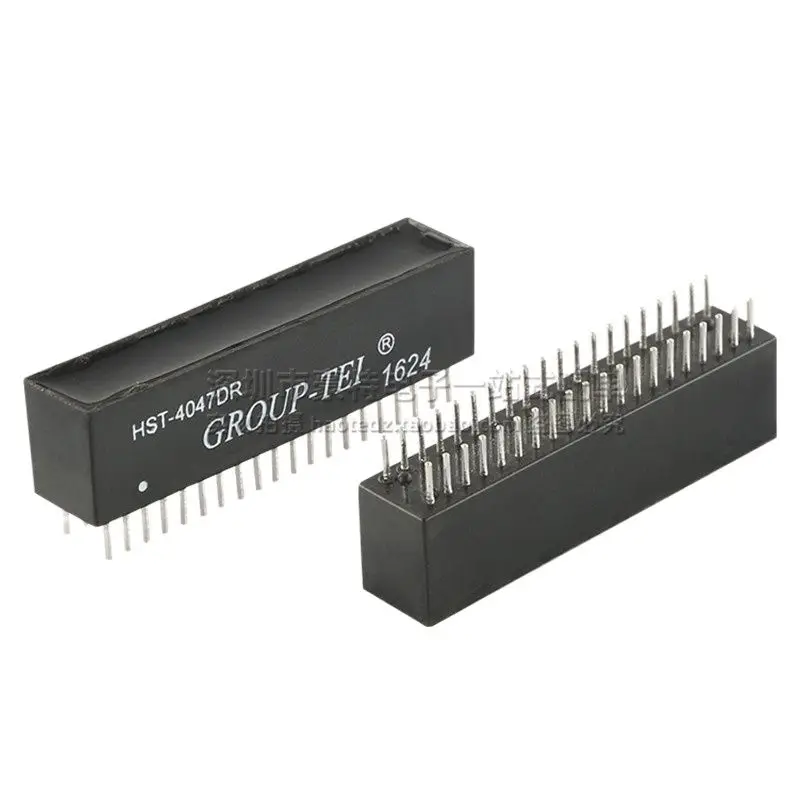 2pcs/ HST-4047DR DIP40 new original 4-port 100M isolation network transformer filter can be shot directly