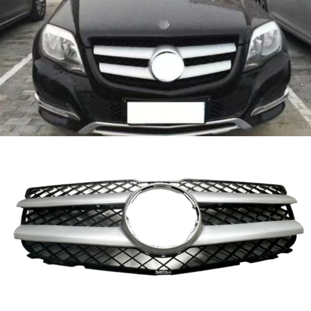 Front Bumper Radiator Grille A2048802783 Fit For Mercedes-Benz GLK W204 X204 GLK200 2013-2015