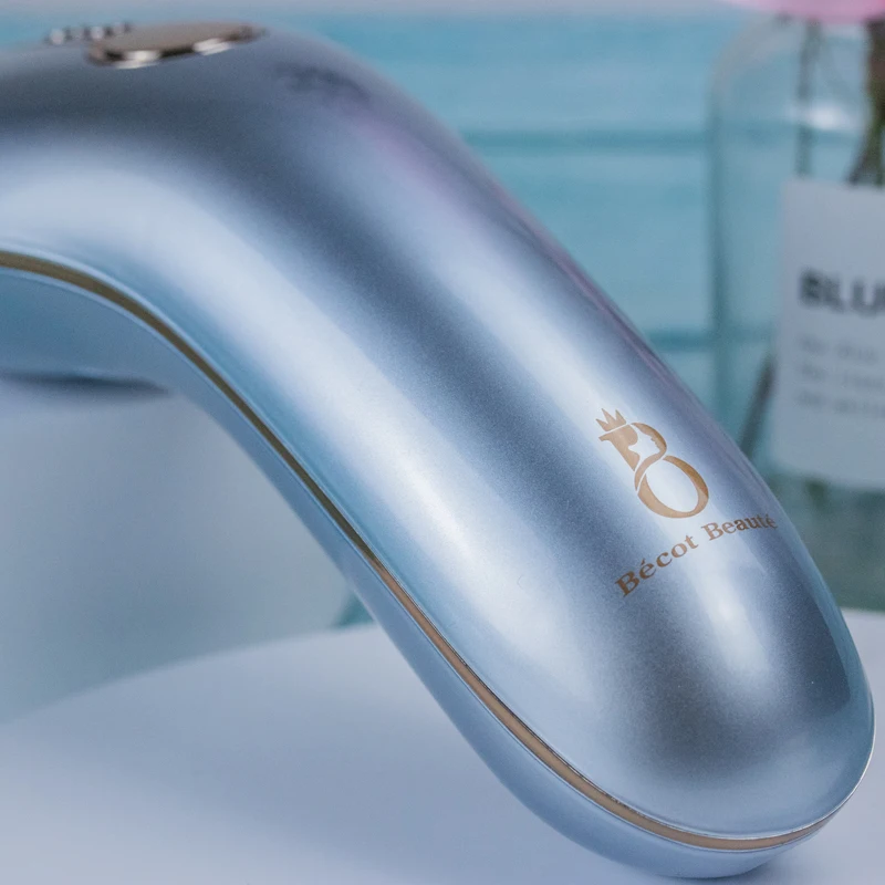 

Устройства для домашнего использования Becot Beaute для домашнего использования Удаление волос Машина для омоложения кожи Ледяное охлаждение Сапфировая лампа Кварц