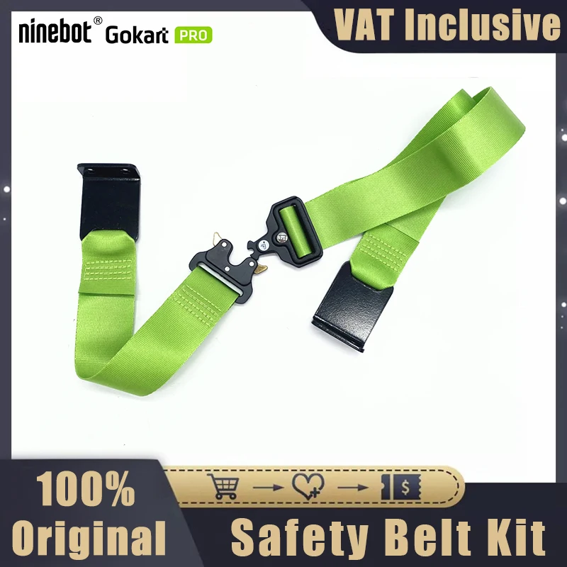 Original Safety Belt Kit for Ninebot Gokart PRO Electric Scooter Safety Belt Replacement Spare Part