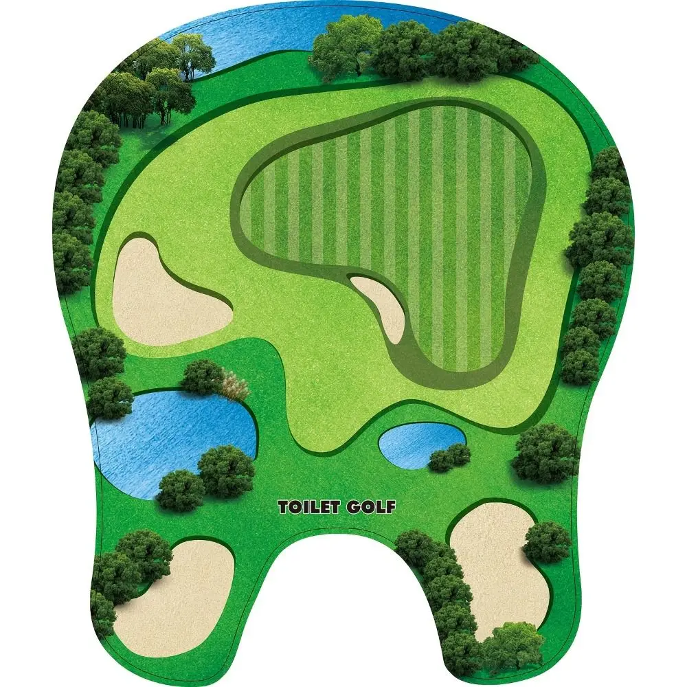 

Golf Accessories Mini Toilet Golf Game Funny Creative Golf Sport Set Portable Relax Mini Golf Practice Set Golf Training