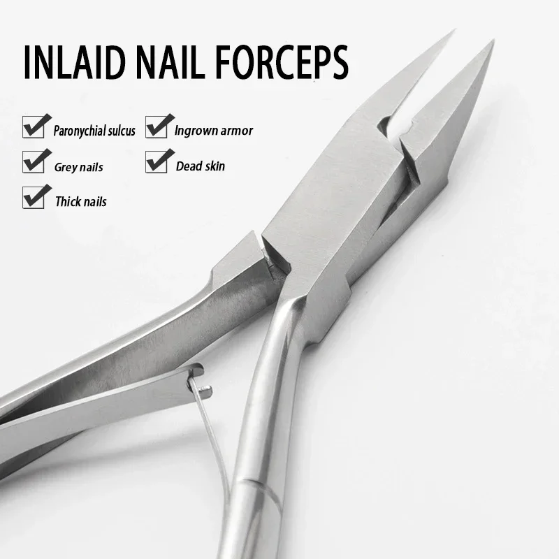 Nagels Producten Teennagel Ingegroeide Nail Art Cuticle Nipper Clipper Edge Cutter Manicure Schaar Tang Tool Pedicure Cuticle Remover