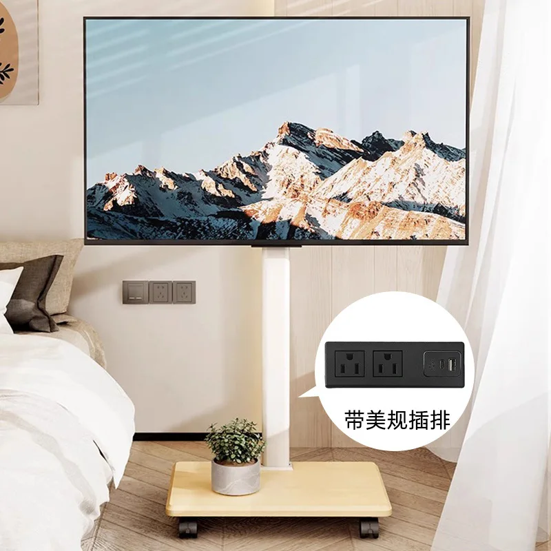 TV bracket Floor-to-ceiling wheelbarrow Universal TV hanger