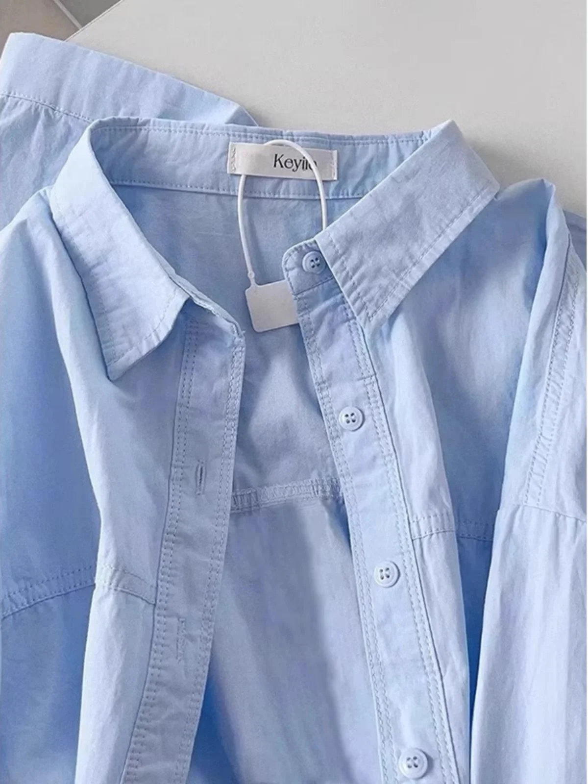 

Свободная женская рубашка с длинным рукавом в повседневном стиле, удобная, летняя, воздушная, для полных женщин (до 300 фунтов), в японском стиле.