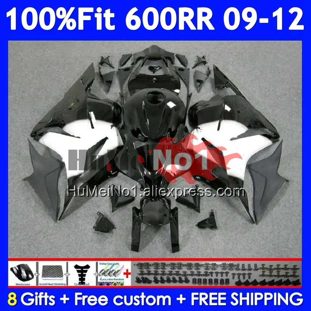 Injection For HONDA CBR600RR CBR 600 West black RR CC 600RR 600CC 43No.4 CBR600 RR 2009 2010 2011 2012 F5 09 10 11 12 Fairing