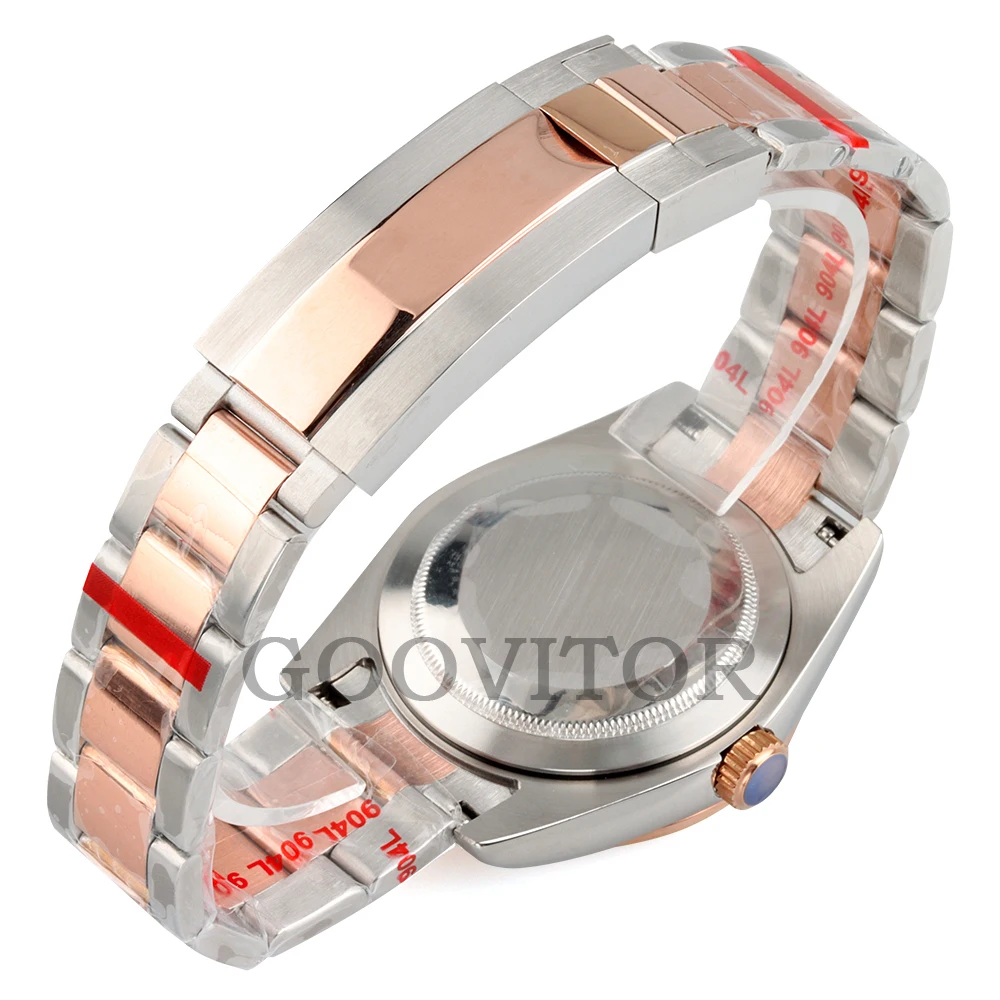 For 36mm/39mm Datejust Case Nh35 Watch Case Jubilee/Oyster Bracelet Fit Seiko NH35 NH36 Movement  28.5mm Dial Watch Accessories image 5