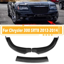 3 Stuks Auto Voorbumper Splitter Lip Guard Body Kit Diffuser Spoiler Cover Trim Voor Chrysler 300 Srt8 2012 2013 2014