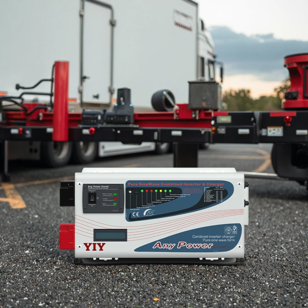 

6KW DC 24V/48V Toroidal Transformer Low Frequency Power Inverter Charger 6000W Pure Sine Wave Converter For Car Rv Camper Trucks