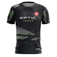 Optic Pro Liquid Team Jersey Esports Game Uniform CSGO Dota2 Tops Summer Breathable  Tees Boys T-shirts