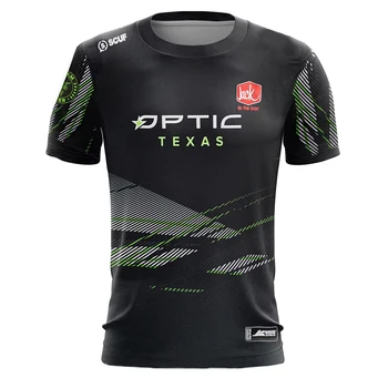 옵틱 프로 리퀴드 팀 저지, E스포츠 게임 유니폼, CSGO Dota2 상의, 여름 통기성 티, 소년 티셔츠