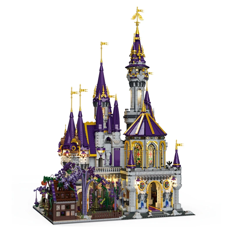 IN STOCK MOC Creative Magic Castle Building Blocks Bricks Assembling Model Construction kit for Adults Children's Toys Gift