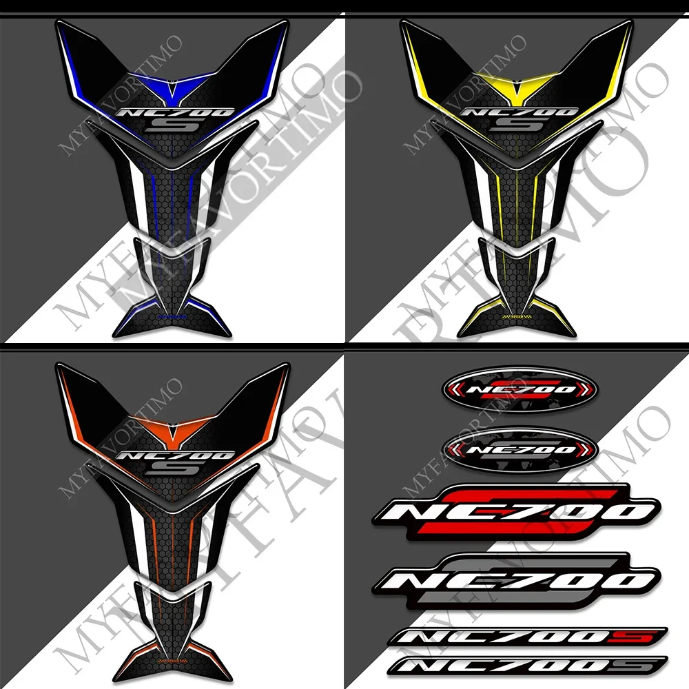 

For Honda NC 700 S NC700S Stickers Windshield Windscreen Decals Helmet Protector Fairing Emblem Logo Badge Motorcycle Tank Pad