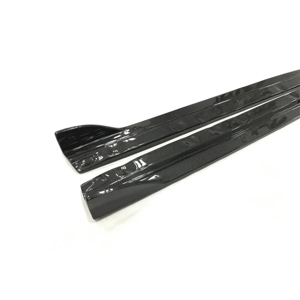 A3 Carbon Fiber Fibre Side Skirts Fit For  a3 2017-2018