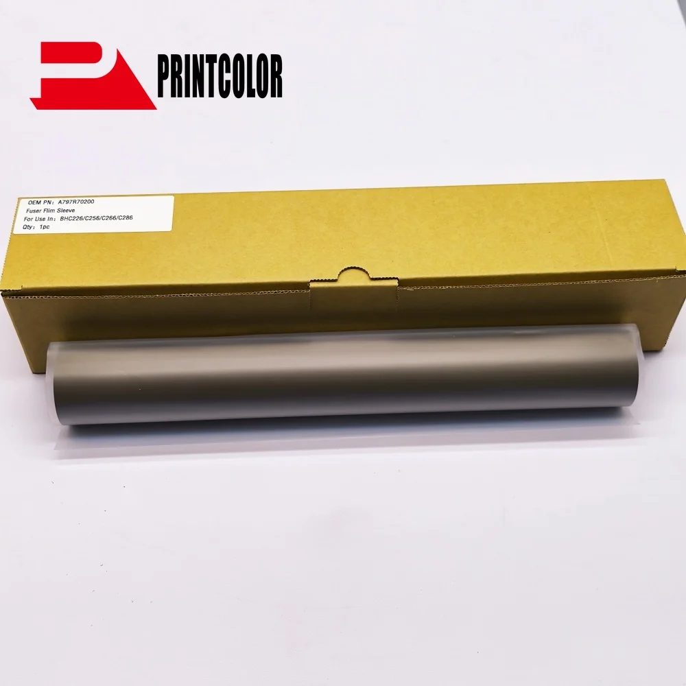 1X A797R70211 A797R70200 Fuser Film Sleeve for Konica Minolta bizhub C227 C287 C226 C256 C266