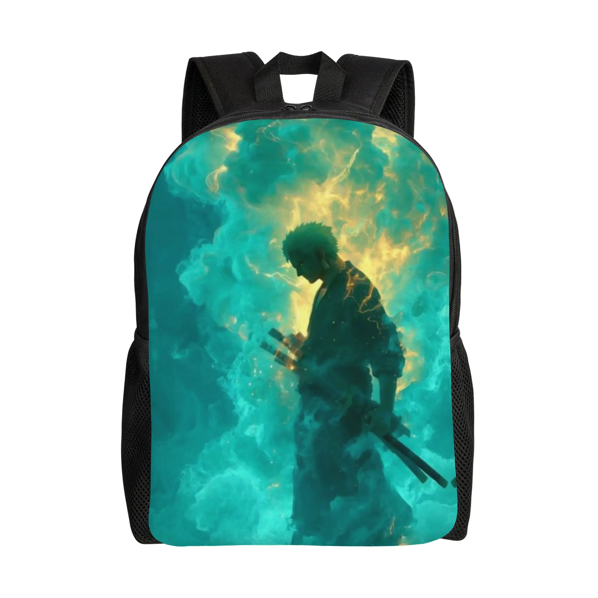 

Back to school season Fashionable Pirate King Anime Bookbag One Piece Unisex Backpack