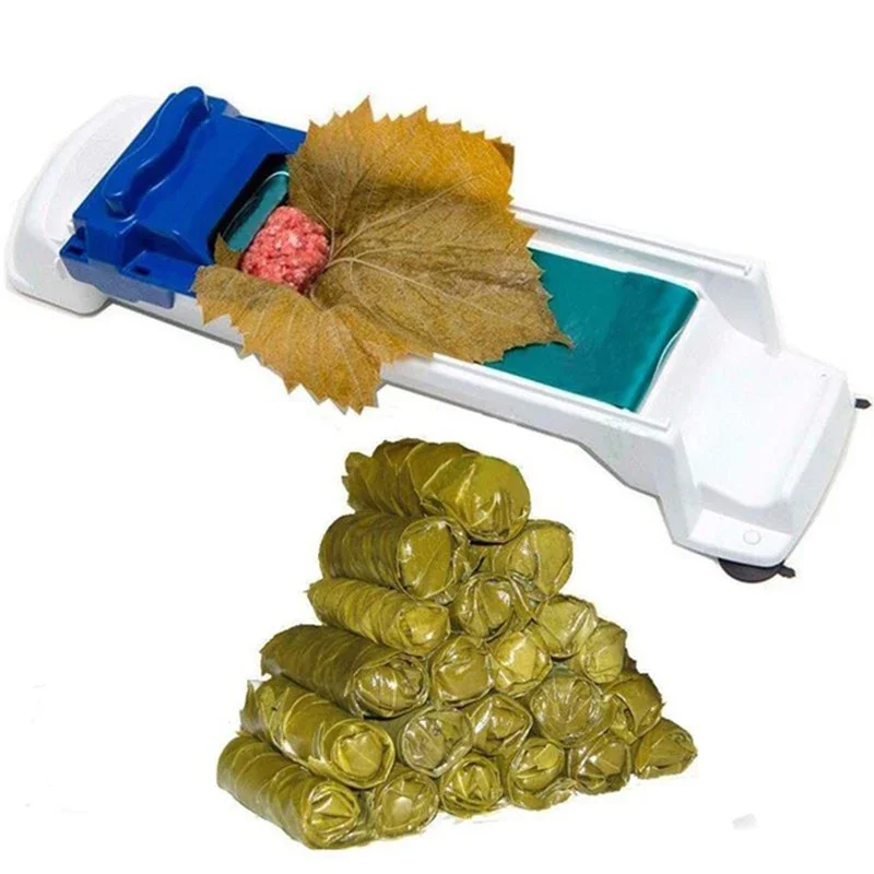 Meat Roller Making Tools Quick Sushi Vegetable Meat Rolling Tools Magic Roller Stuffed Garpe Cabbage Leave Grape Leaf Machine