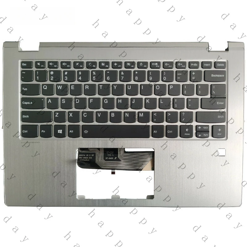 

Y+ Y+ Keyboard NEW FOR Lenovo Yoga 530-14ARR 530-14IKB Flex 6-14IKB 6-14ARR US SILVER
