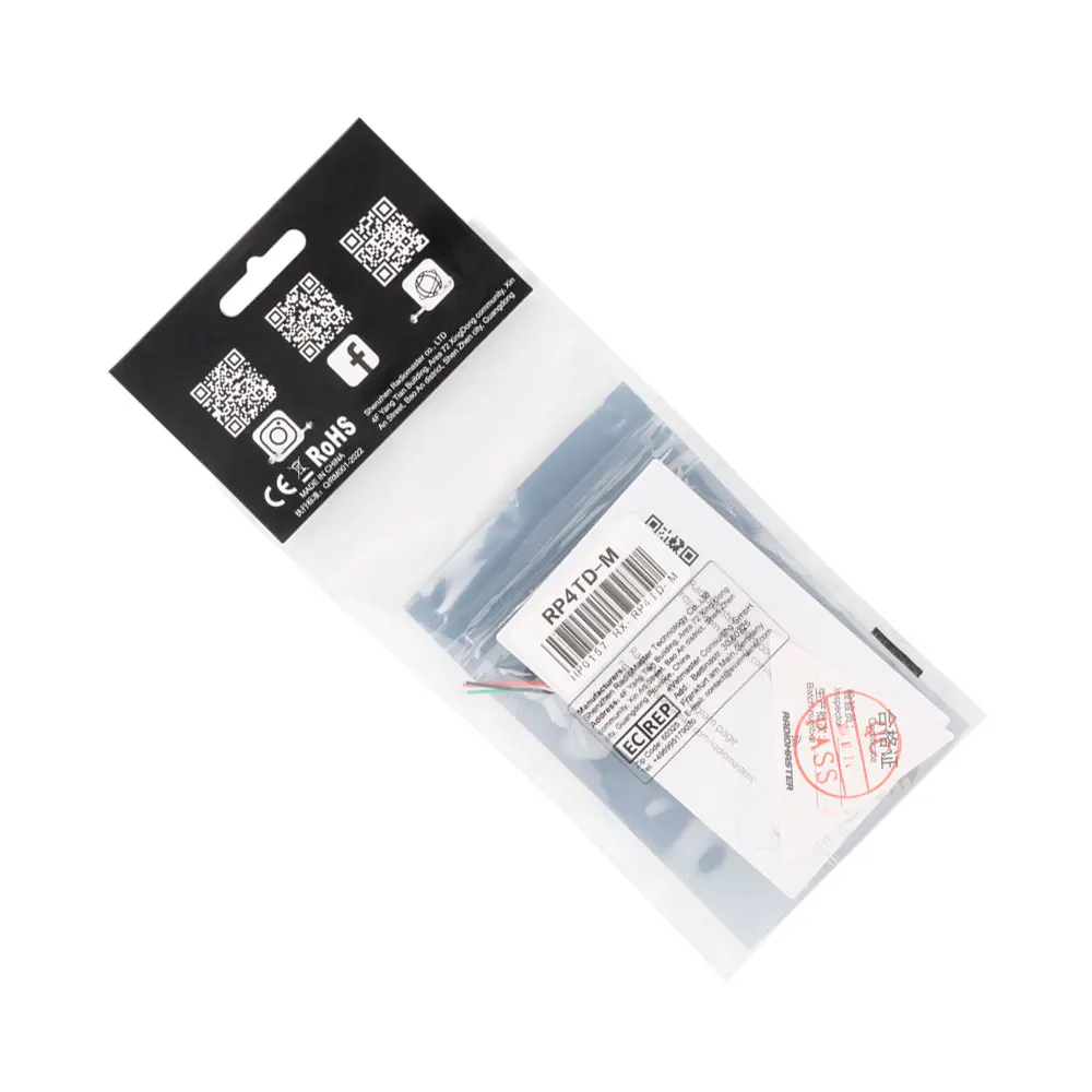 Radiomaster RP4TD-M ExpressLRS 2.4GHz Mini True Diversity Receiver Dual-Antenna
