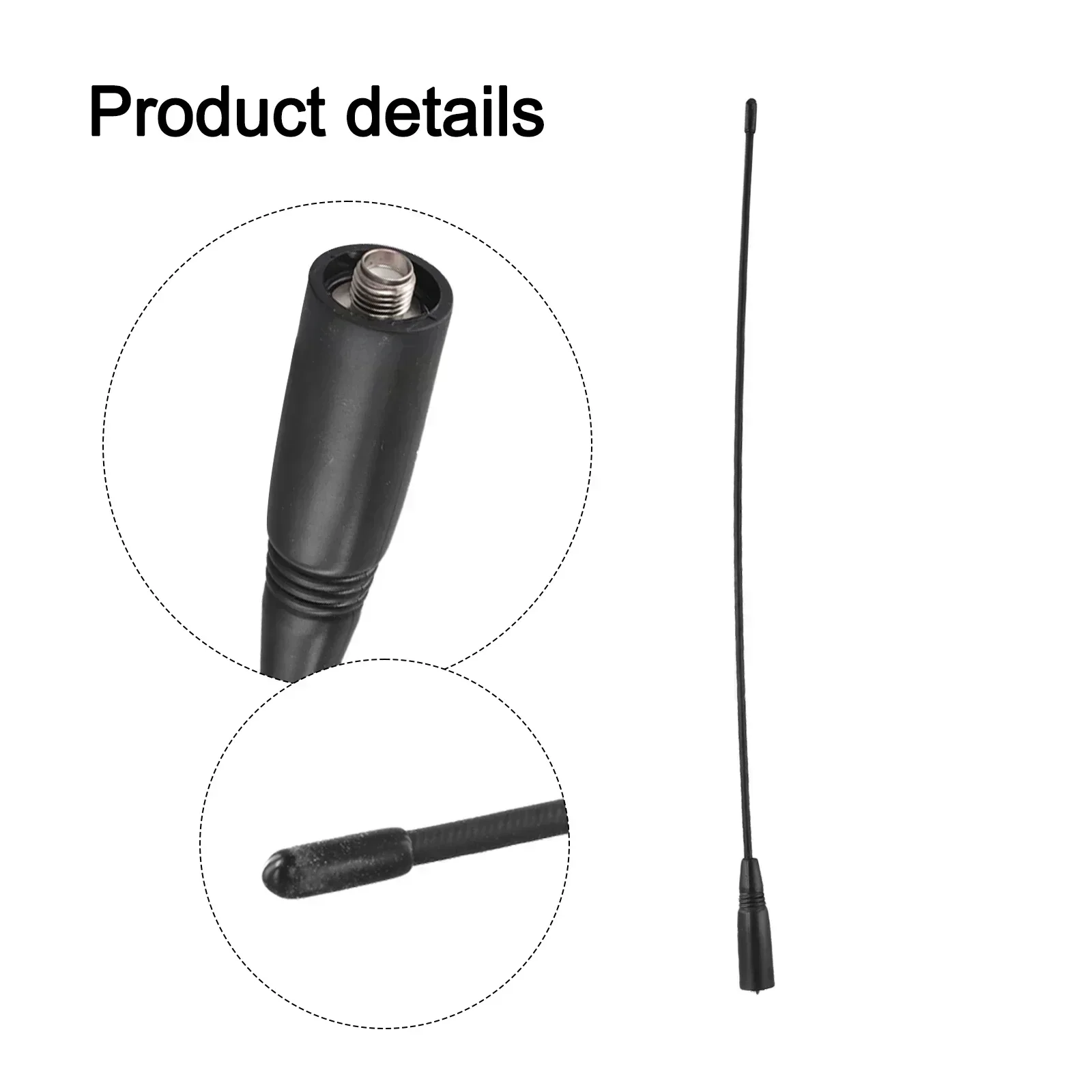 High Performance NA771 Antenna For Walkie Talkies Increases Signal Strength To 2 15 DB Perfect For Kenwood And Other Brands