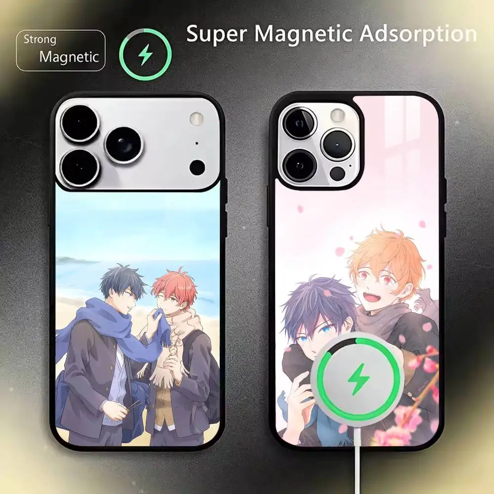 BL-Youth Healing-Given For IPhone17 16 15 14 13 12 11 Plus Pro Max Plus Wireless Charger Phone Case