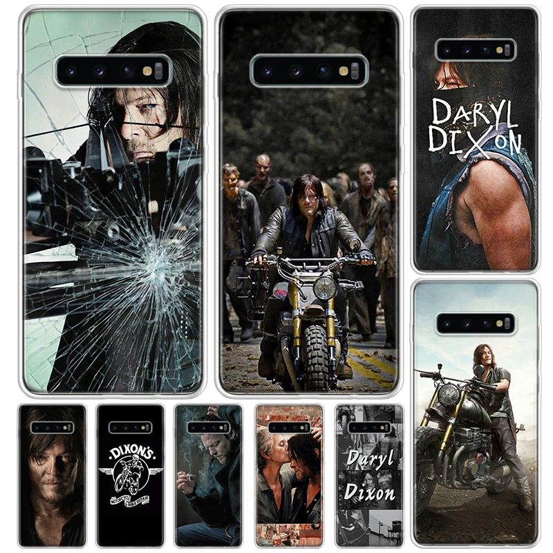 The Walking Dead Daryl Dixon Cover For Samsung Galaxy S23 S22 S24 Ultra S21 Plus S20 FE Phone Case S10 + S10E S9 S8 Print Coque