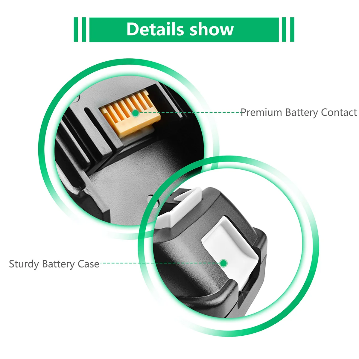 Powtree 18V 3000mAh litowo-jonowe akumulatory wiertarki akumulatorowe do Makita BL1815 akumulator narzędziowy BL1820 BL1830 BL1840 BL1850