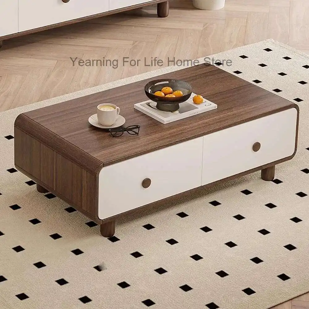 طاولة القهوة الحديثة الفاخرة غرفة المعيشة تصميم فريد من نوعه طاولة القهوة تأثير ممتاز أثاث غرفة المعيشة ميسا دي سنترو دي سالا #2