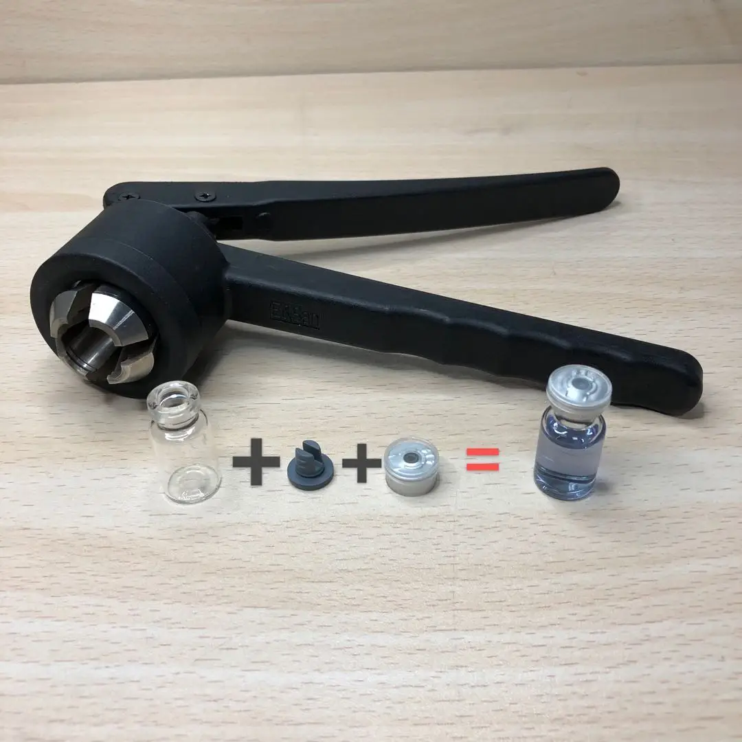 Vial Crimper pliers Hand Sealing tool For Crimping Flip Off Cap bottle Clamp Pliers 13mm/15mm/20mm