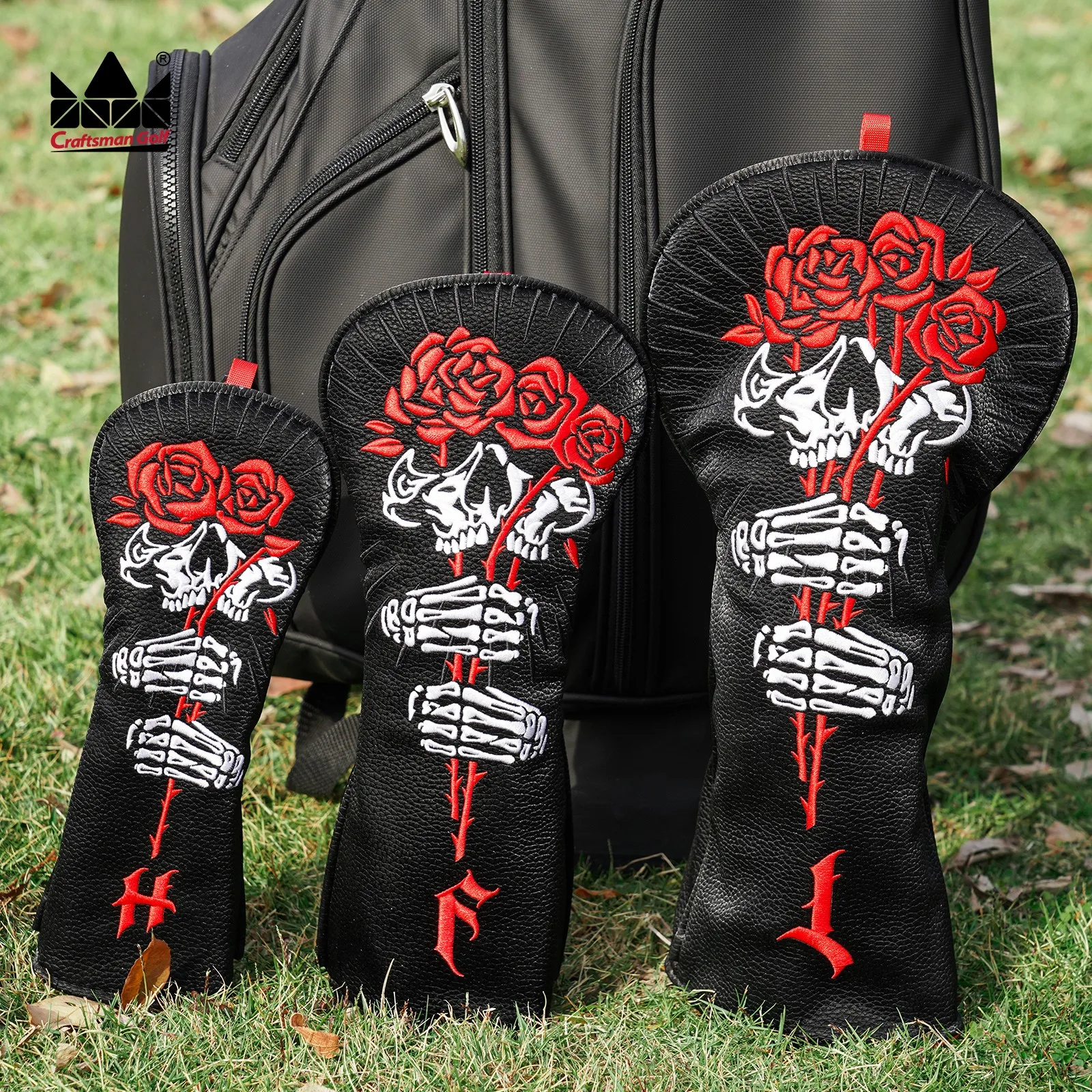 

Деревянные чехлы на голову для гольф-клуба, драйвер, дерево Fairway 1 3 5, чехол для UO, мастерство вышивки