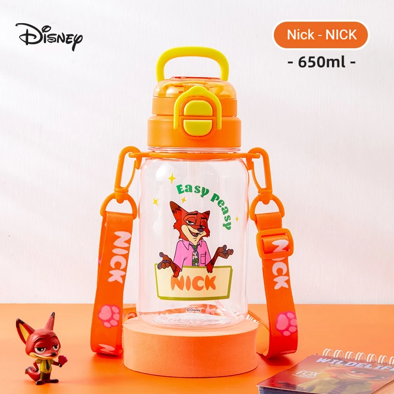 كوب ديزني المعزول للأطفال من الفولاذ المقاوم للصدأ 316، كوب طلابي عصري بفتحتين للشرب، غطاء واحد، كوب ماء مزدوج الاستخدام، ترمس