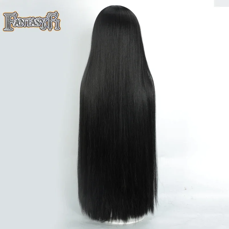 Anime SAKAMOTO DAYS 타로 사카모토 오사라기 코스프레 가발 고품질 고딕 블랙 스트레이트 헤어 90 95cm 여성용 여성용