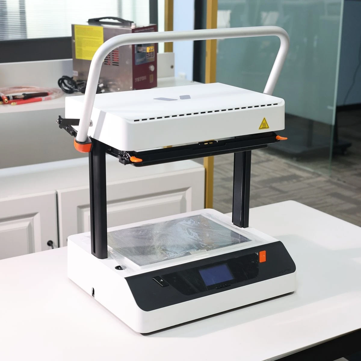 1.32KW Automatic Desktop 3D HIPS ABS PETG PVC PMMA PC PE PP Foam Plastic Vacuum Mold Forming Former Thermoforming Machine