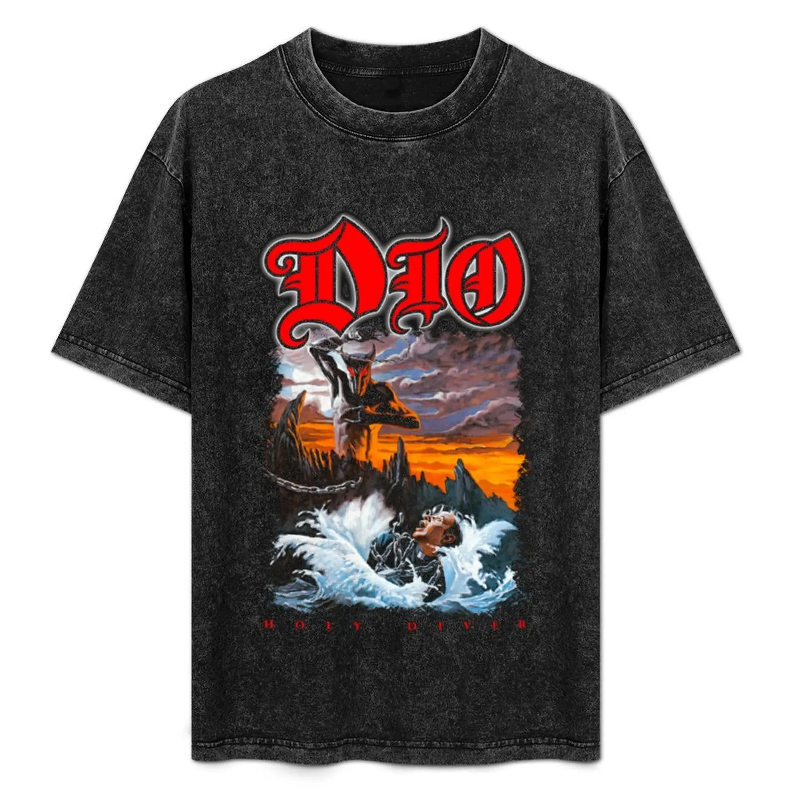 

Holy Diver T-Shirt cotton tshirt 100% t shirts cotton 100% T-Shirt